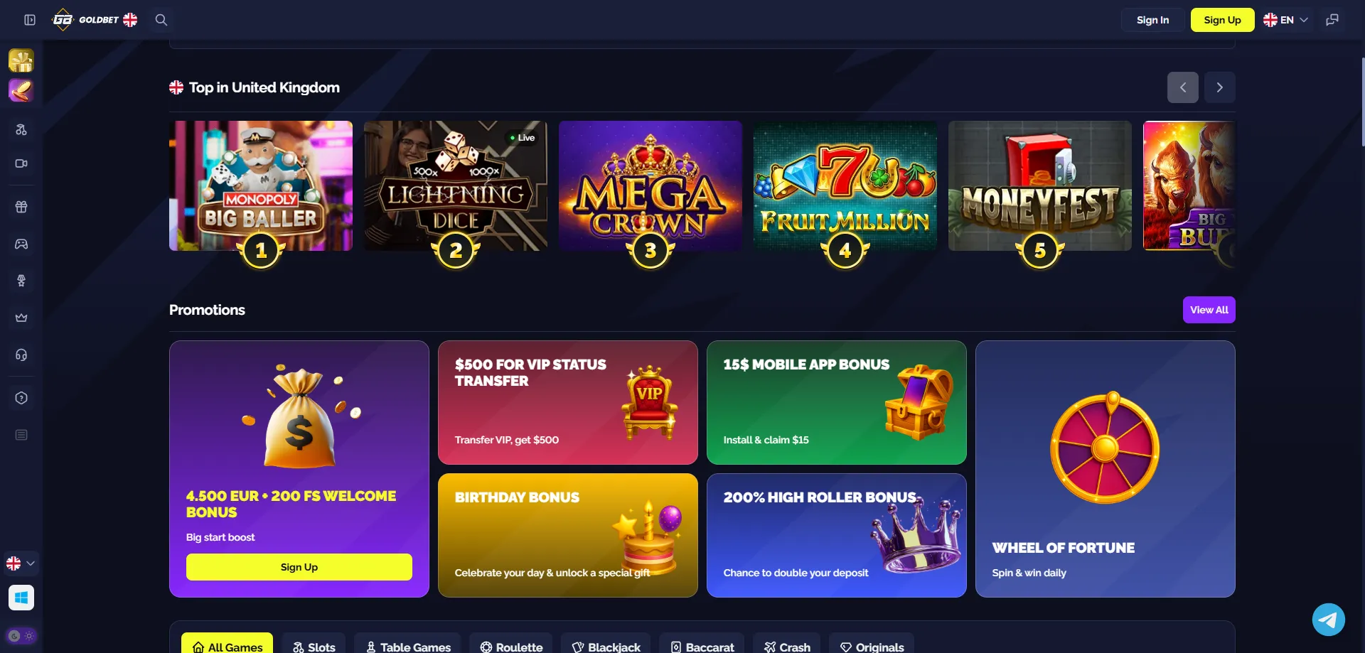 Goldbet.io recensione 2026 per giocatori italiani — panoramica piattaforma